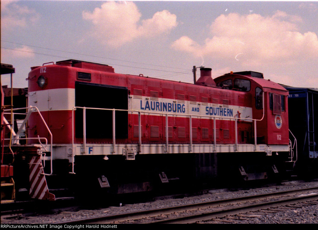 LRS 112, in the NS East Durham yard